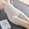Classic seamless comfortable belly tightening pants, lace-trimmed shaping pants for tummy tightening and buttocks lifting, anti-glare leggings details Picture
